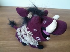 Vintage NWT Rare Disney The Lion King Broadway Musical Pumbaa Plush Warthog