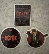 Lot Of 3 AC / DC Vinyl Band Stickers