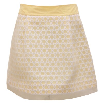 8951R girl skirt SIMONETTA yellow/white skirt kid