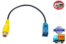 Fakra 12v Aftermarket Camera Input Video Harness Reverse Back Up Mercedes Benz