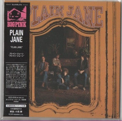 Plain Jane - Plain Jane, CD Limited ED. Japan, Neu
