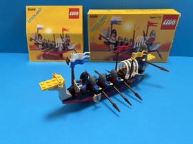 Lego Castle Viking Voyager with Box and Instruction Rare Vintage