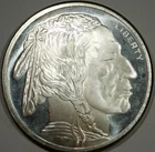 1 Troy oz Buffalo .999 Fine Silver Round Golden State Mint #43661