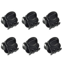 Paris AD116/6 French Hair Clip for Women, Set of 6 Extra Small Girls Hair Claw C