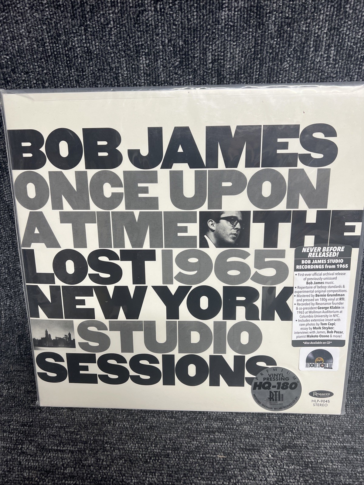 Bob James Once Upon A Time: the Lost 1965 New York Studio Sessions LP Vinyl