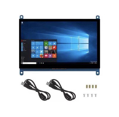 Raspberry Pi Screen 7inch Monitor IPS 1024x600 HDMI Capacative 7'' Touch Screen