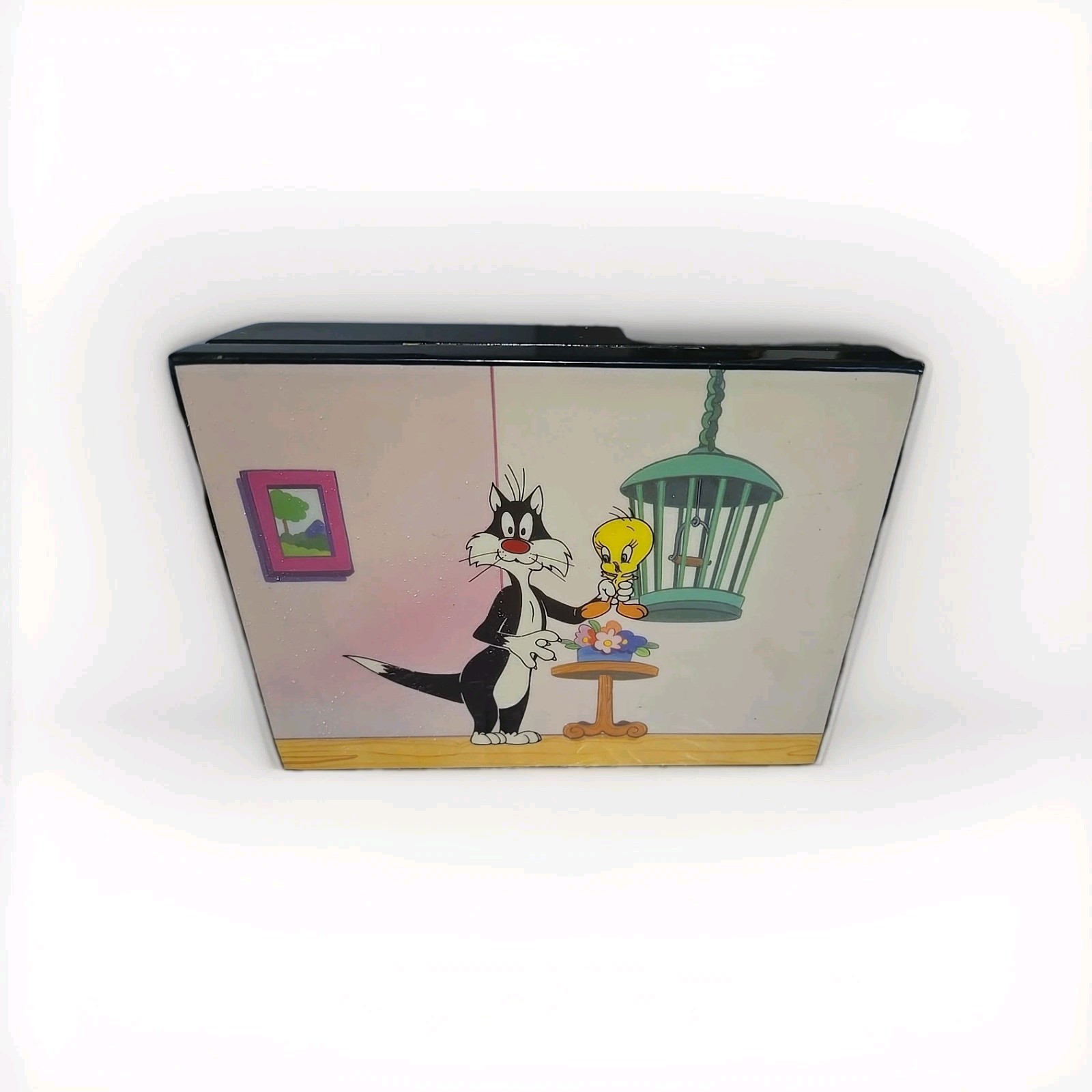 VTG 1992 Warner Bros Tweety Bird Sylvester - Japan Music Box