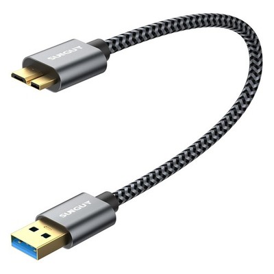 USB 3.0 Micro B Kabel Datenkabel externe Festplatten kompatibel 0,3M
