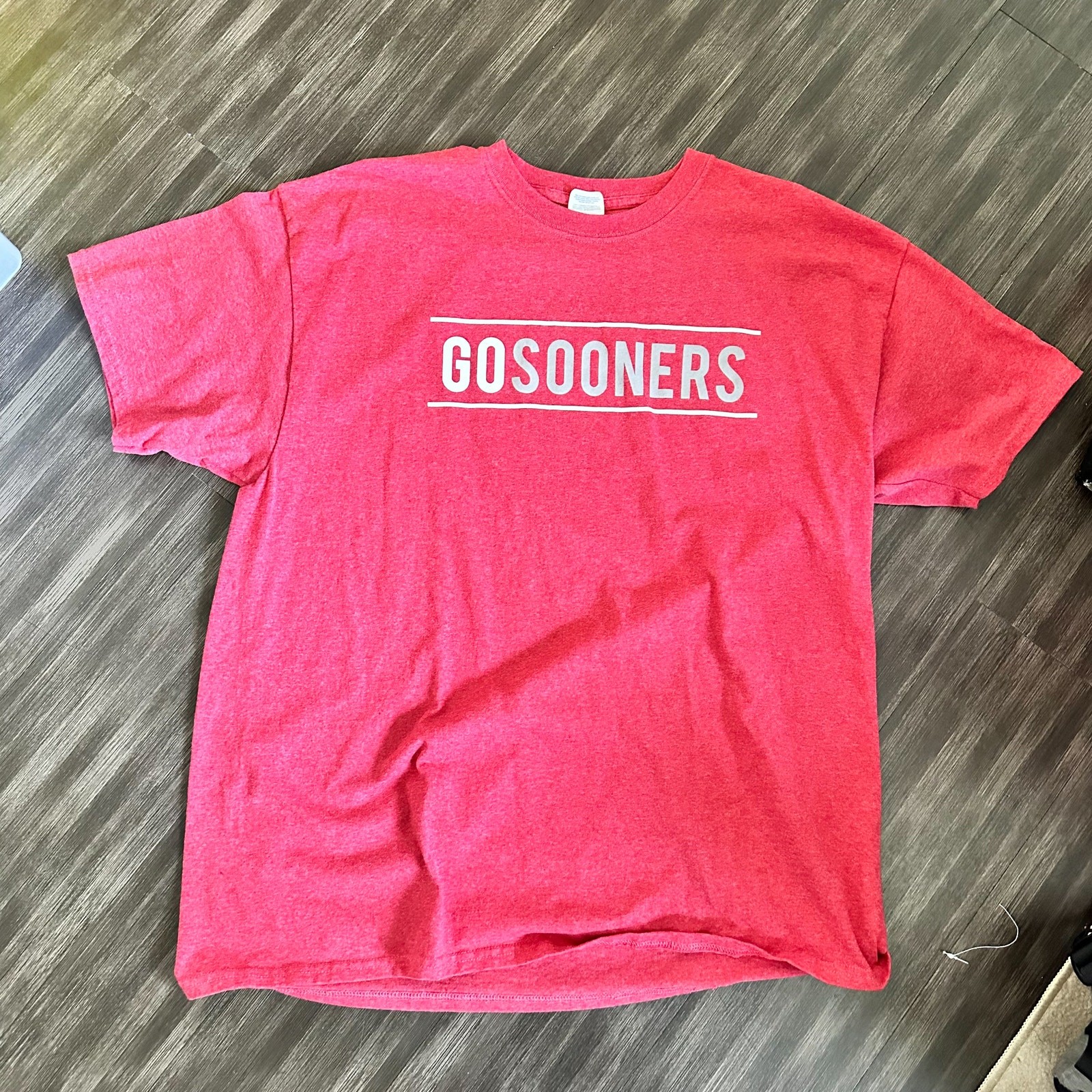 ALTRA Go Sooners Camicia Rossa Uomo XL Oklahoma NCAA