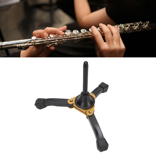 Soporte para clarinete de flauta plegable portátil engrosado soporte para trípode para Woo DGD - Imagen 12 de 24