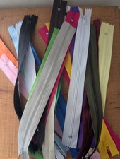 40 Pack of 7 Inches Mix Nylon Coil Zippers