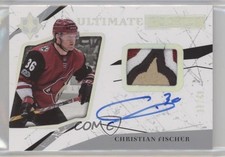 2017-18 Ultimate Collection Rookies /49 Christian Fischer #51 Patch Auto fl8