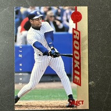 Rare 1997 Pinnacle Select Baseball Rookie Card #110 Ruben Rivera Yankees NM-MT. rookie card picture