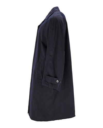 Balenciaga cappotto al ginocchio in cotone navy uomo blu taglia 44 - Foto 2 di 6