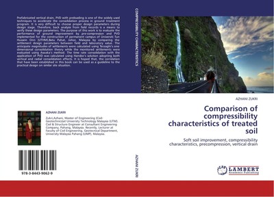 Azhani Zukri | Comparison of compressibility characteristics of treated soil