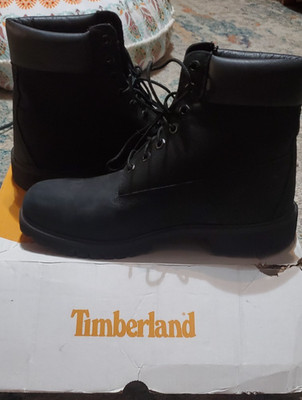 Timberland Radford 6-Inch Waterproof Boots Black Suede - Size 10