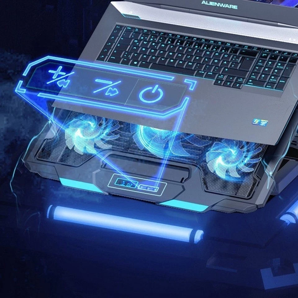 Notebook Kühler Laptop Kühler Gaming-Notebook Cooling Pad / Cooler Ständer - Bild 4 von 4