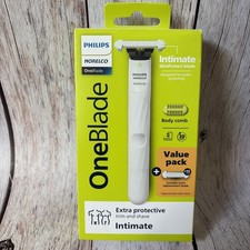 Philips Norelco OneBlade Unisex Intimate Pubic Body VALUE PACK QP1924/71