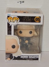 2022 Funko POP! House of the Dragon #05 Daemon Targaryen Figure NIP