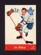 1955-56 PARKHURST QUAKER OATS #6 JOE KLUKAY   29158