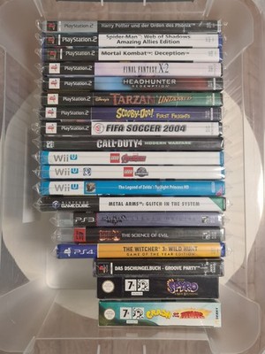 Playstation Nintendo Spielesammlung Neu - Spiderman Crash Spyro Zelda Fifa Lego