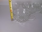 Anchor Hocking Waterford Waffle Clear Coffee or Punch Cups set of 6 — photo 4
