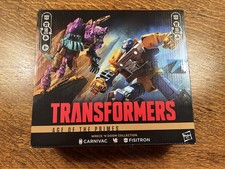Transformers Wreck N Doom Collection Carnivac vs. Fisitron New Age of the Primes