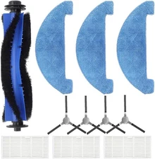 11PCS Replacement Parts Kit for Loorow AT800 Robot Vacuum Cleaner 1 Main Brush
