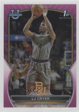 2022-23 Bowman U Chrome Pink Refractor LJ Cryer #87 13i1