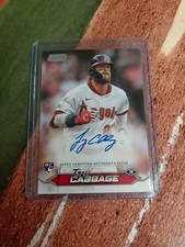 Trey Cabbage 2024 Topps Stadium Club Baseball Auto #SCBA-TC Angels Rookie RC