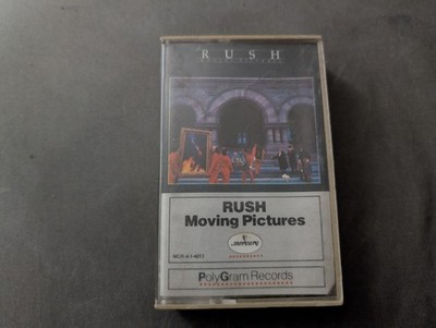 Rush ''Moving Pictures'' Cassette with Tom Sawyer, Limelight