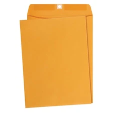 Amazon Basics Clasp Kraft Envelopes, Gummed Mailing Envelope, 9 x 12 inch, 100-P