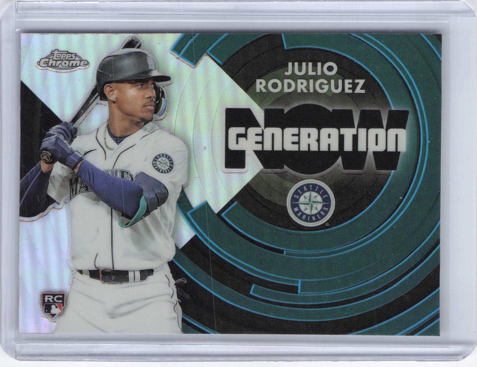 2022 Topps Chrome Update #GNC-24 Julio Rodriguez Generation Now Chrome