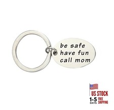 Meiligo New Driver Keychain Sweet 16 Gift Have Fun Be Safe Be Safe Keychain
