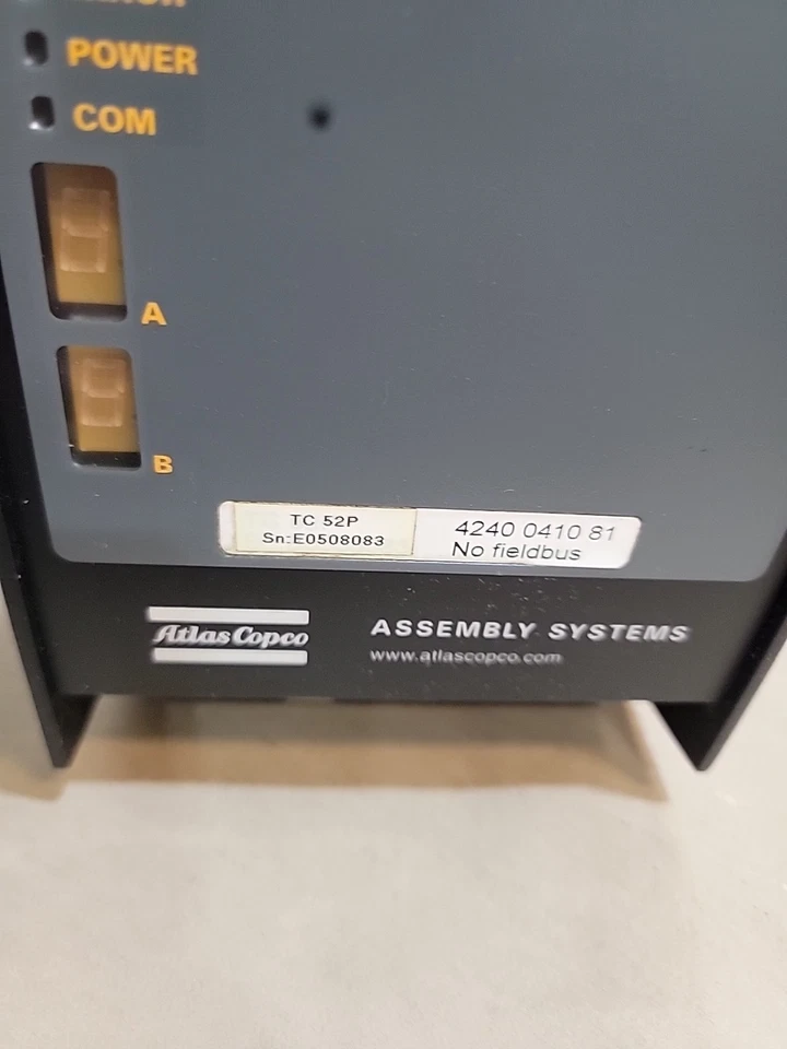 ATLAS COPCO TC 52P, POWER MACS CONTROLLER, INPUT:200-480V, 5A, 50/60HZ - Image 3 of 4