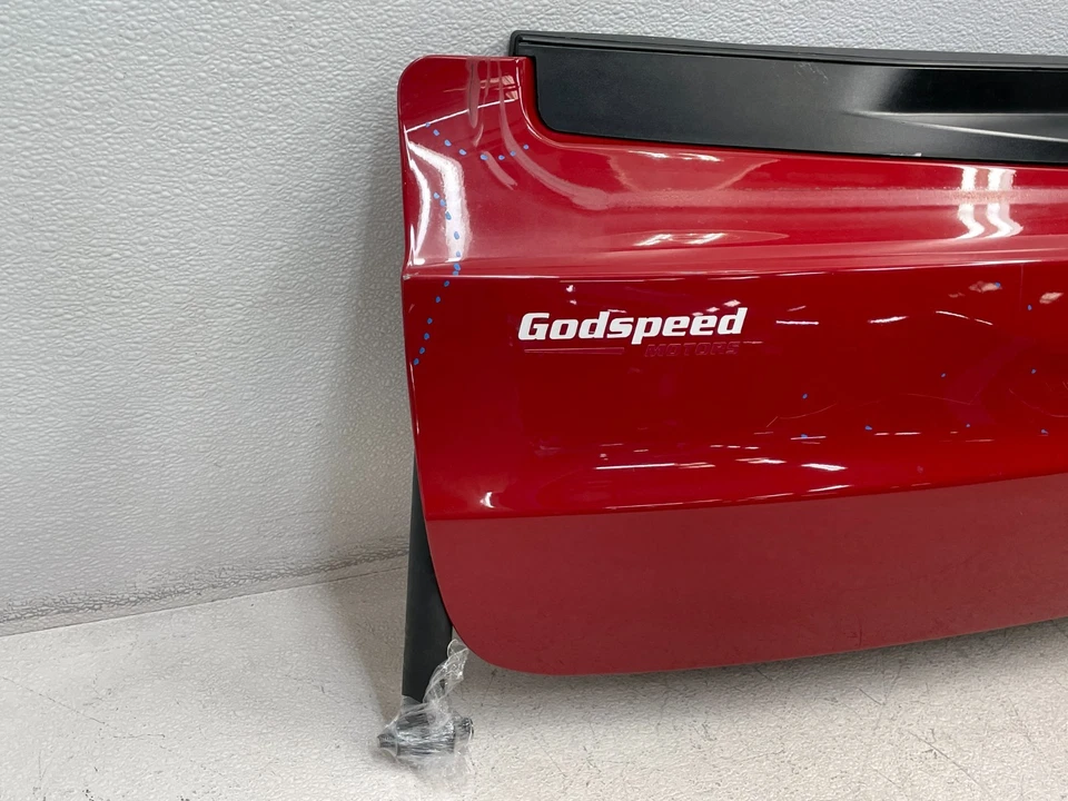 15 16 17 18 BMW X5 M F85 maletero inferior trasero puerta panel cubierta rojo 1621 OEM Foto 3 de 4