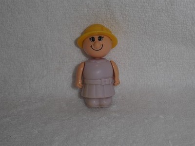 My Happy Town Happy Folks Blue Box Mom Girl Hat in White