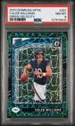 2024 PANINI DONRUSS OPTIC GREEN VELOCITY #201 CALEB WILLIAMS PSA 8