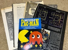 Vintage How to Win at Pac-Man 1982 Arcade Strategy Guide w/ Other Breaker/styles