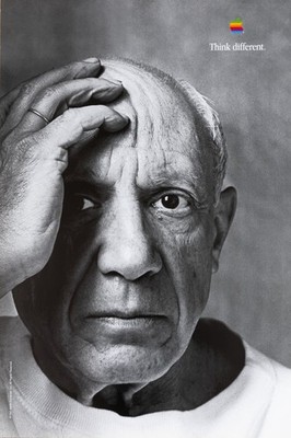 APPLE Think Different Pablo Picasso Poster