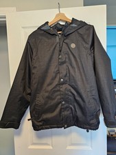 Volcom Womens Black Coat Size X-Large