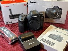 MINT Canon EOS 6D Mark II 26.2 MP Digital SLR Camera w/BRAND NEW BG-E21 GRIP A 