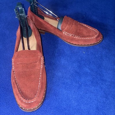 Sperry Top Sider Shoes Women's 9 Seaport Penny Stud Suede Loafer