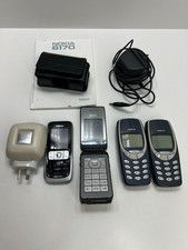 Nokia 3310 6170 2630 mobile phone power supply manual bundle untested parts only