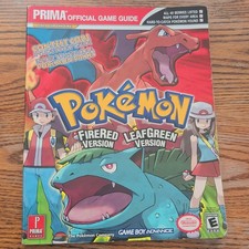 Vintage Pokemon Fire Red Leaf Green Prima Official Strategy Guide