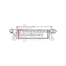Ladeluftkühler für Mercedes-Benz E-Klasse Kombi S210 W210 E 250 T Turbo D