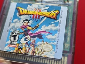 Dragon Warrior III 3 Nintendo Game Boy Color Authentic Saves RPG NES Classic!