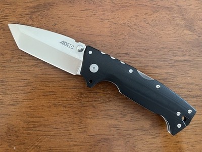 Cold Steel AD-10 Tanto S35VN Black G10 Knife - Discontinued