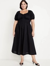 Old Navy Dress 4x Black Cotton