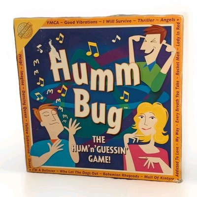 Humm Bug the Hum'n'Guessing Spiel 2006 Version Cheatwell Brettspiele 14 Jahre + Vintage